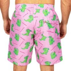 Tipsy Elves Men Dino Disco Swim Trunks