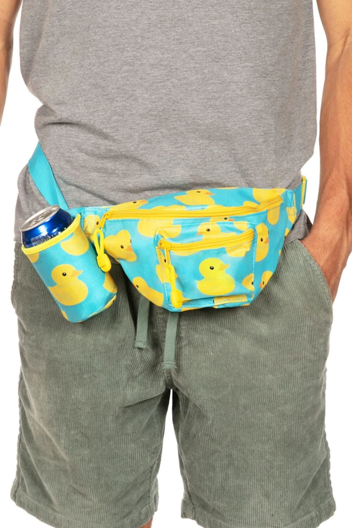 Tipsy Elves Rubber Ducky Fanny Pack With Drink Holder Fanny Packs 4 Tipsy Elves Rubber Ducky Fanny Pack With Drink Holder Fanny Packs