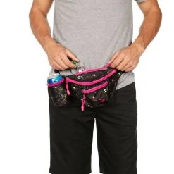 Tipsy Elves Neon Nightcrawl Fanny Pack With Drink Holder