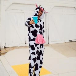 Tipsy Elves Men's Cow Costume