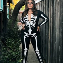 Tipsy Elves Skeleton Bodysuit Costume 12 Tipsy Elves Skeleton Bodysuit Costume