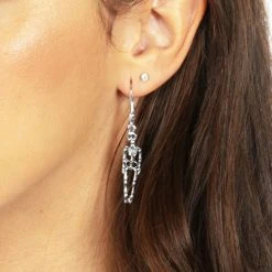 Tipsy Elves Skeleton Earrings