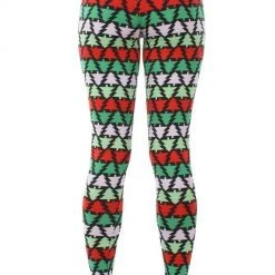 Tipsy Elves Women Christmas Tree Leggings