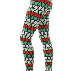 Tipsy Elves Women Christmas Tree Leggings