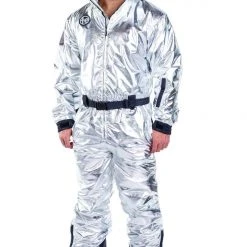 Tipsy Elves Men's Silver Bullet Snow Suit