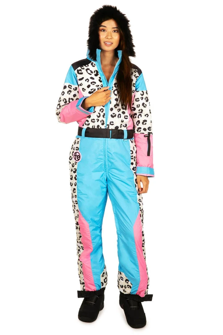 Tipsy Elves Women's Snow Leopard Snow Suit 4 Tipsy Elves Women's Snow Leopard Snow Suit