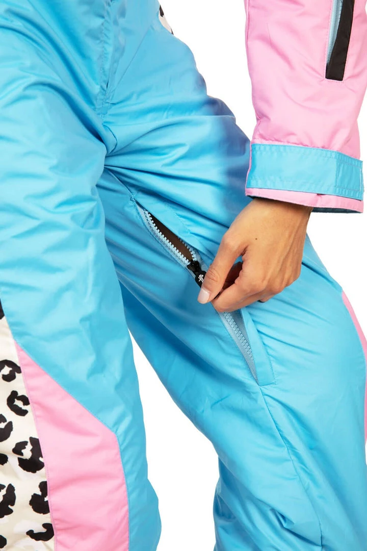 Tipsy Elves Women's Snow Leopard Snow Suit 10 Tipsy Elves Women's Snow Leopard Snow Suit