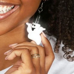Tipsy Elves Light Up Ghost Earrings
