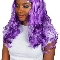 Tipsy Elves Long Purple Wig Holidays & Occasions