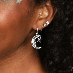 Tipsy Elves Women Moon And Star Earrings 5 Tipsy Elves Women Moon And Star Earrings