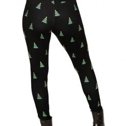 Tipsy Elves Christmas Tree High Waisted Leggings Women