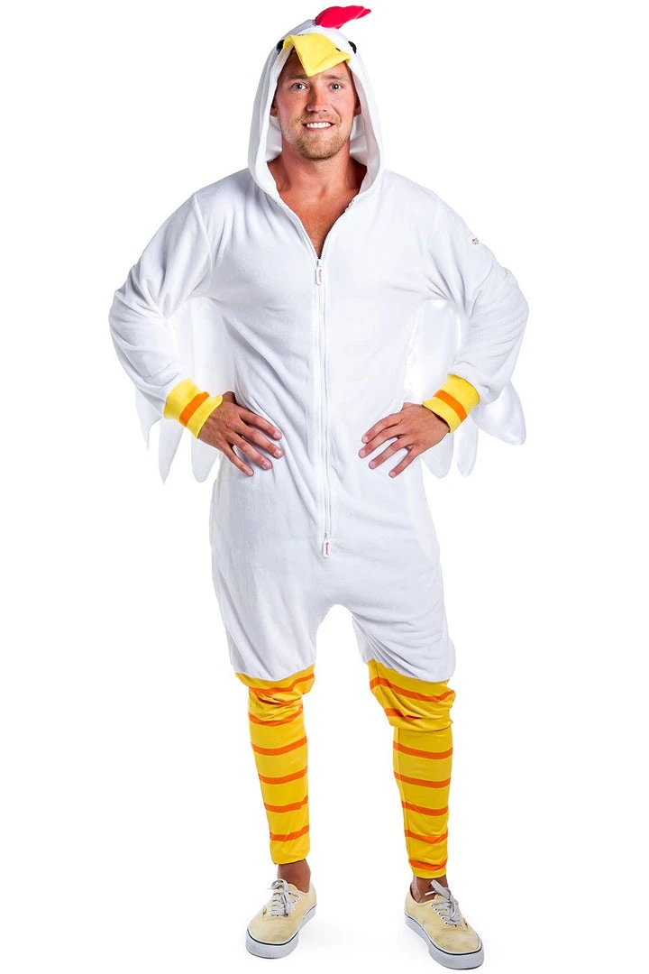 Tipsy Elves Men's Chicken Costume 3 Tipsy Elves Men's Chicken Costume