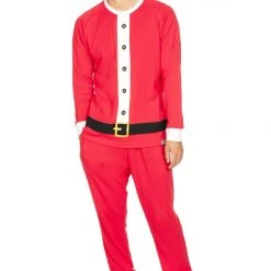 Tipsy Elves Men's Santa Claus Pajama Set