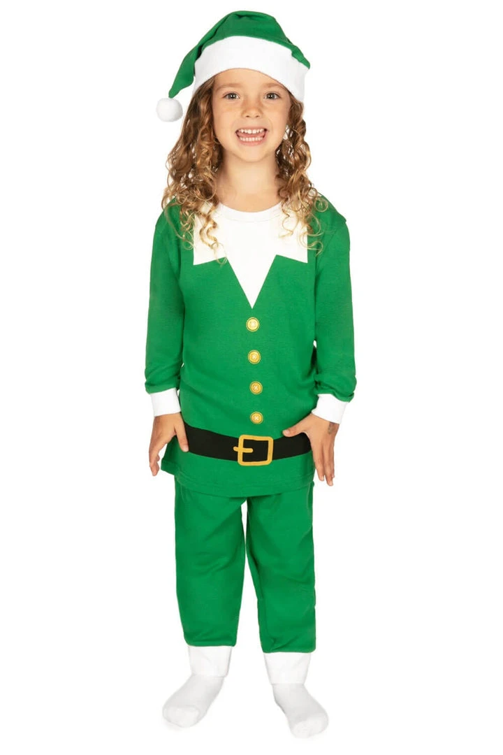 Tipsy Elves Boy's / Girl's Elf Pajama Set Kids & Baby 3 Tipsy Elves Boy's / Girl's Elf Pajama Set Kids & Baby