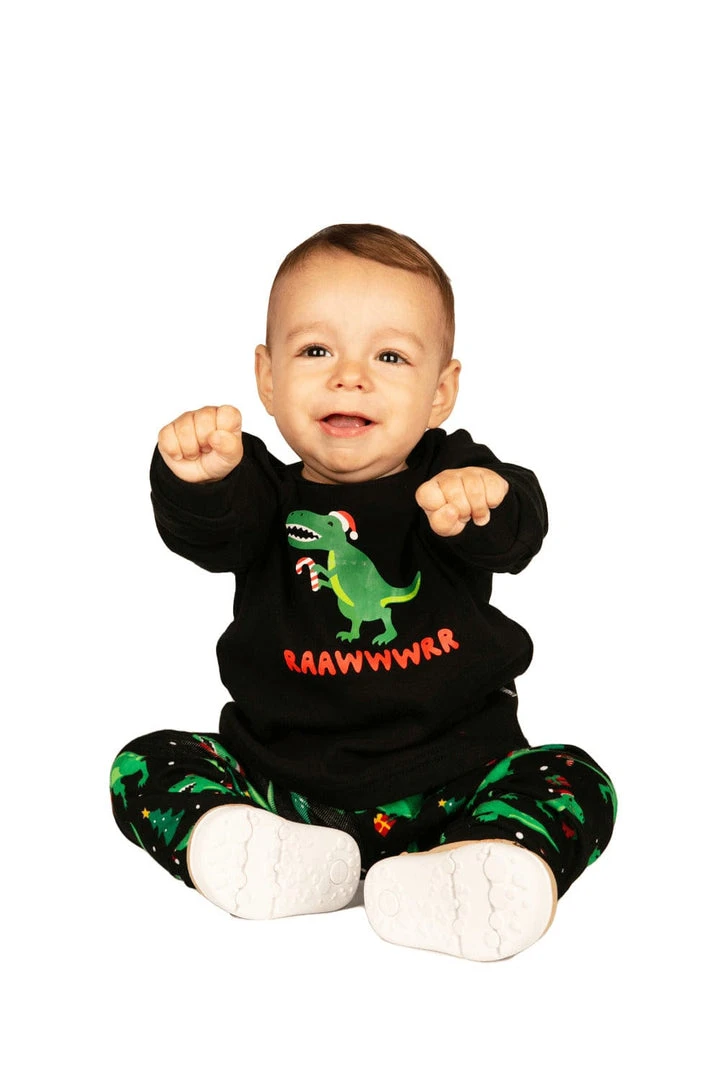 Tipsy Elves Baby / Toddler Rawr Dinosaur Pajama Set 3 Tipsy Elves Baby / Toddler Rawr Dinosaur Pajama Set