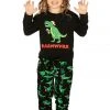 Tipsy Elves Boy's / Girl's Rawr Dinosaur Pajama Set