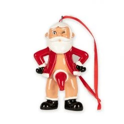Tipsy Elves Santa 3D Ornament