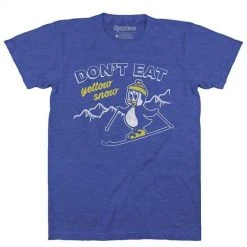 Tipsy Elves Men's Yellow Snow Tee