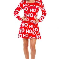 Tipsy Elves Women's Ho Ho Ho Dress 9 Tipsy Elves Women's Ho Ho Ho Dress