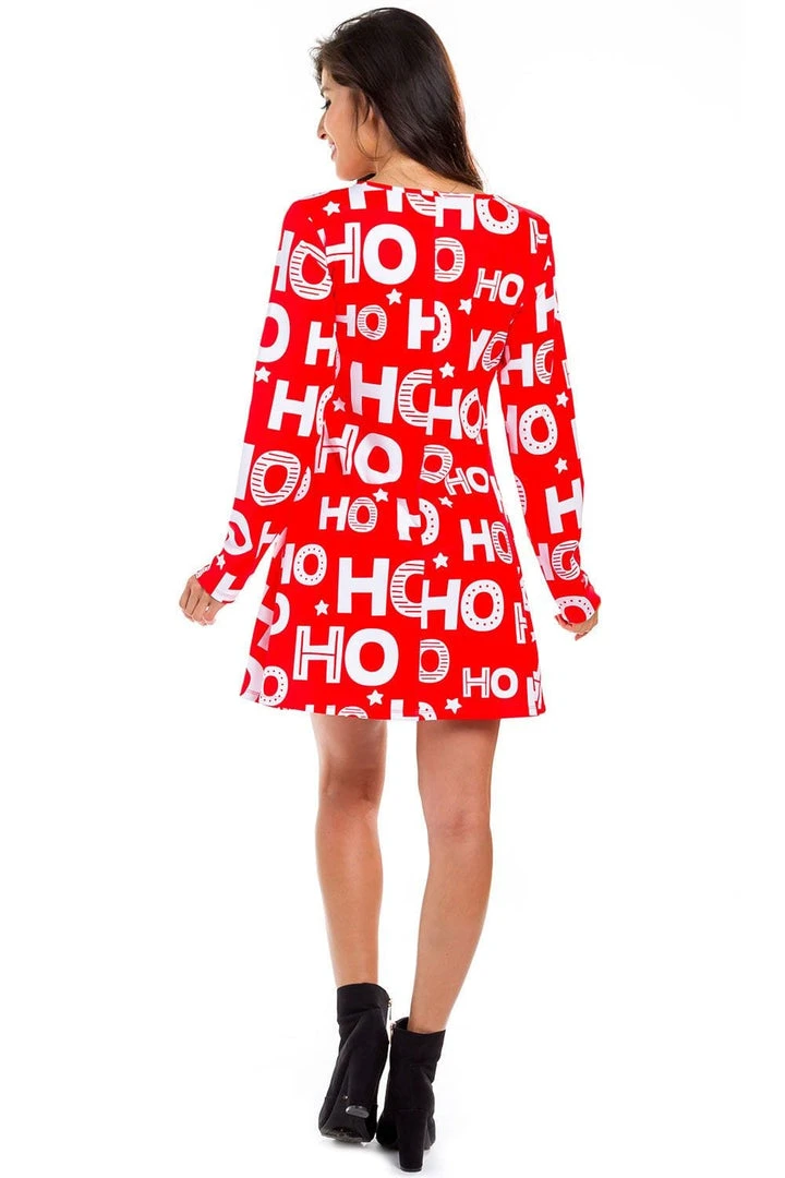 Tipsy Elves Women's Ho Ho Ho Dress 7 Tipsy Elves Women's Ho Ho Ho Dress