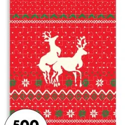 Tipsy Elves Christmas Climax 500 Piece Puzzle Holidays & Occasions