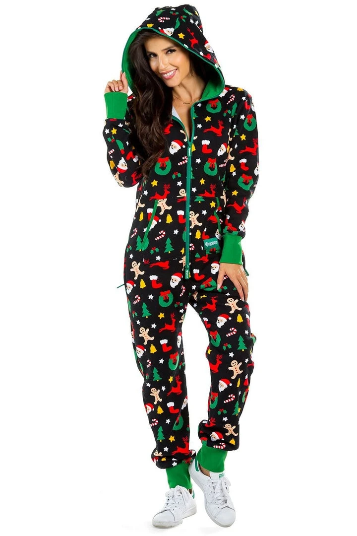 Tipsy Elves Women's Cookie Cutter Jumpsuit 3 Tipsy Elves Women's Cookie Cutter Jumpsuit