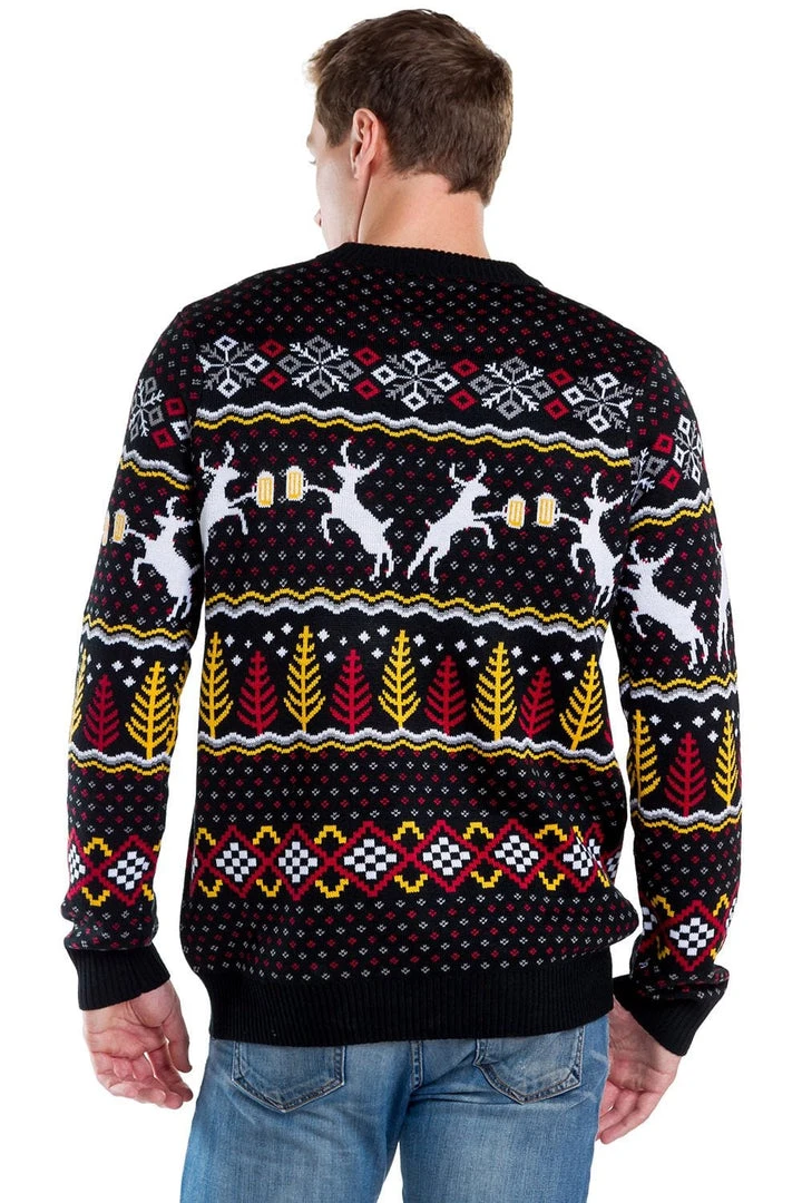 Tipsy Elves Men's Caribrew Ugly Christmas Sweater 5 Tipsy Elves Men's Caribrew Ugly Christmas Sweater