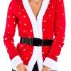 Tipsy Elves Women's Mrs. Claus Cardigan