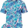 Tipsy Elves Men's Island Breeze Hawaiian Shirt