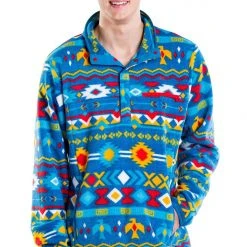 Tipsy Elves Men's Santa Fe Fleece