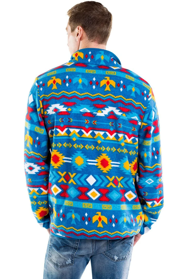 Tipsy Elves Men's Santa Fe Fleece 6 Tipsy Elves Men's Santa Fe Fleece