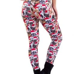 Tipsy Elves Santa Paws Leggings 5 Tipsy Elves Santa Paws Leggings