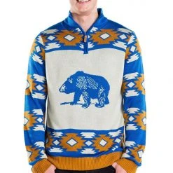 Tipsy Elves Men's Backcountry Bear Sweater