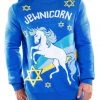 Tipsy Elves Men's Jewnicorn Sweater