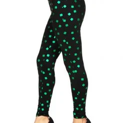 Tipsy Elves Women's Pinch Me Once High Waisted Leggings