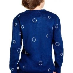 Tipsy Elves Boy's / Girl's Sea Sleigher Ugly Christmas Sweater