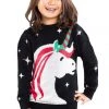Tipsy Elves Boy's / Girl's Unicorn Ugly Christmas Sweater