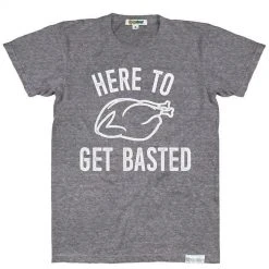 Tipsy Elves Men's Here To Get Basted Tee