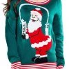 Tipsy Elves Women's Santa Break The Internet Sweater