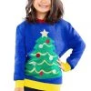 Tipsy Elves Boy's / Girl's Tacky Tree Ugly Christmas Sweater Kids & Baby