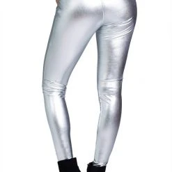 Tipsy Elves Silver Leggings 7 Tipsy Elves Silver Leggings