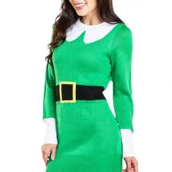 Tipsy Elves Elf Sweater Dress Women