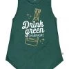 Tipsy Elves Women's Drink Green Tank Top 1 Tipsy Elves Women's Drink Green Tank Top