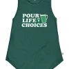 Tipsy Elves Women's Pour Life Choices Tank Top