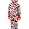 Tipsy Elves Kids & Baby Baby / Toddler Meowy Catmus Jumpsuit 1 Tipsy Elves Kids & Baby Baby / Toddler Meowy Catmus Jumpsuit
