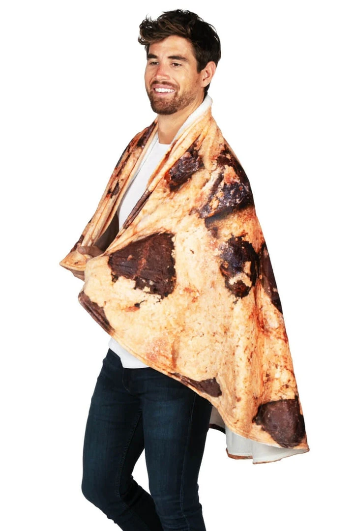 Tipsy Elves Chocolate Chip Cookie Blanket 4 Tipsy Elves Chocolate Chip Cookie Blanket