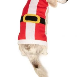 Tipsy Elves Santa Claws Dog Sweater