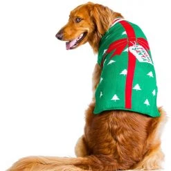 Tipsy Elves Christmas Present Dog Sweater