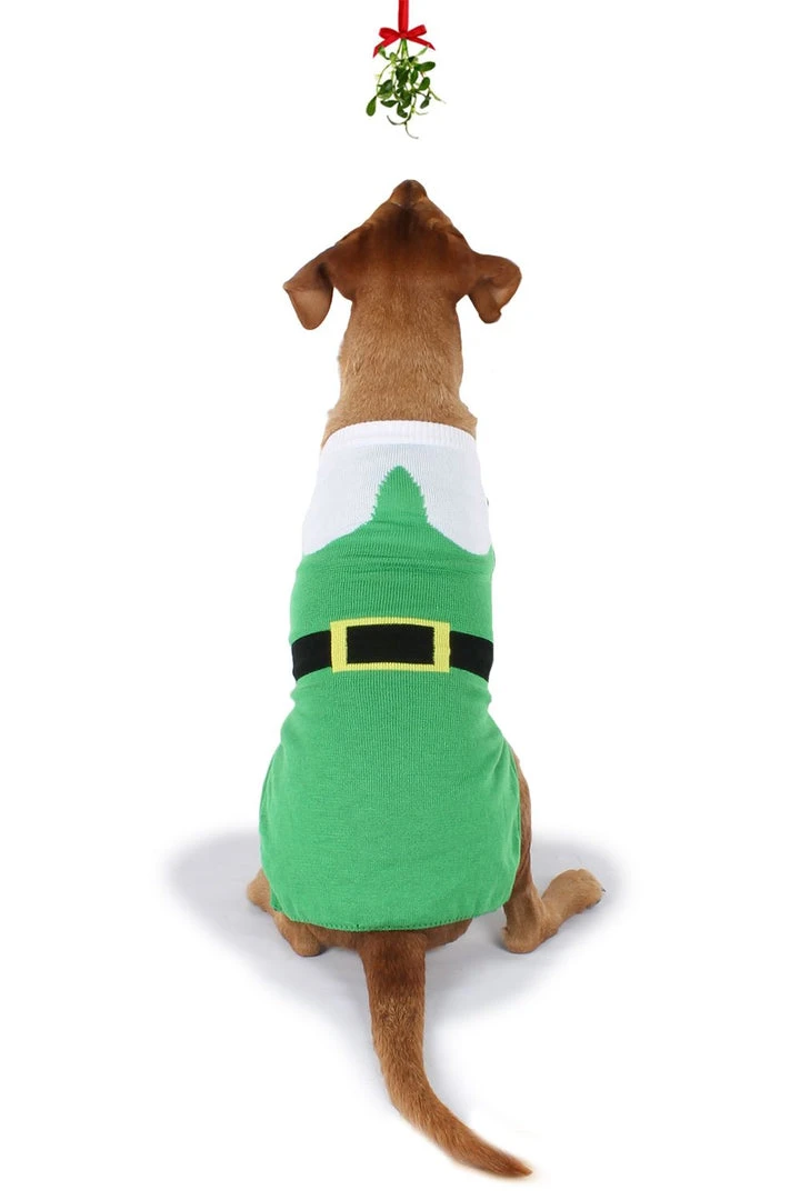 Tipsy Elves Holidays & Occasions Elf Dog Sweater 6 Tipsy Elves Holidays & Occasions Elf Dog Sweater