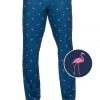 Tipsy Elves Men's Fairway Flamingo Golf Pants